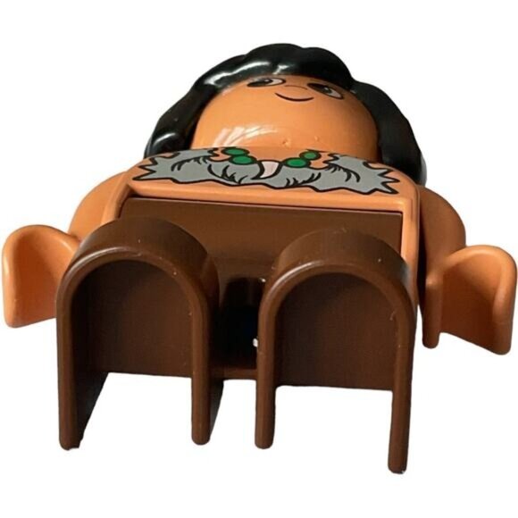 Lego Duplo replacement CAVEWOMAN Tooth Necklace #2821 Dinosaur Fun Forest - Picture 6 of 6